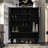 16 Pair Shoe Storage Cabinet