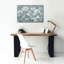 «Spring Blossoms 2 Slate Blue» par Danhui Nai, art mural sur toile-1260767491
