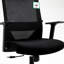 Biddings Polyester Blend Office Chair with Headrest-1345120845