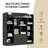 Modern Cube Bookshelf, Bookcase With With 11 Cubbies And 2 Cabinets, Freestanding Book Storage Shelves For Bedroom, Playroom, Hallway-2080751503