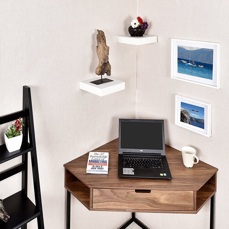 Floating Shelf, White