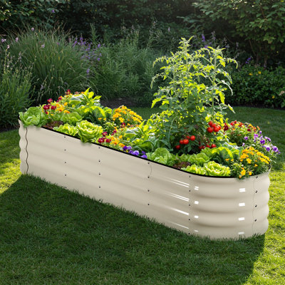 Lit de jardin surélevé en métal Evalyn
