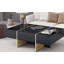 Table basse moderne avec 2 tiroirs, table de centre rectangulaire multi-rangement avec pieds en bois-1817983792