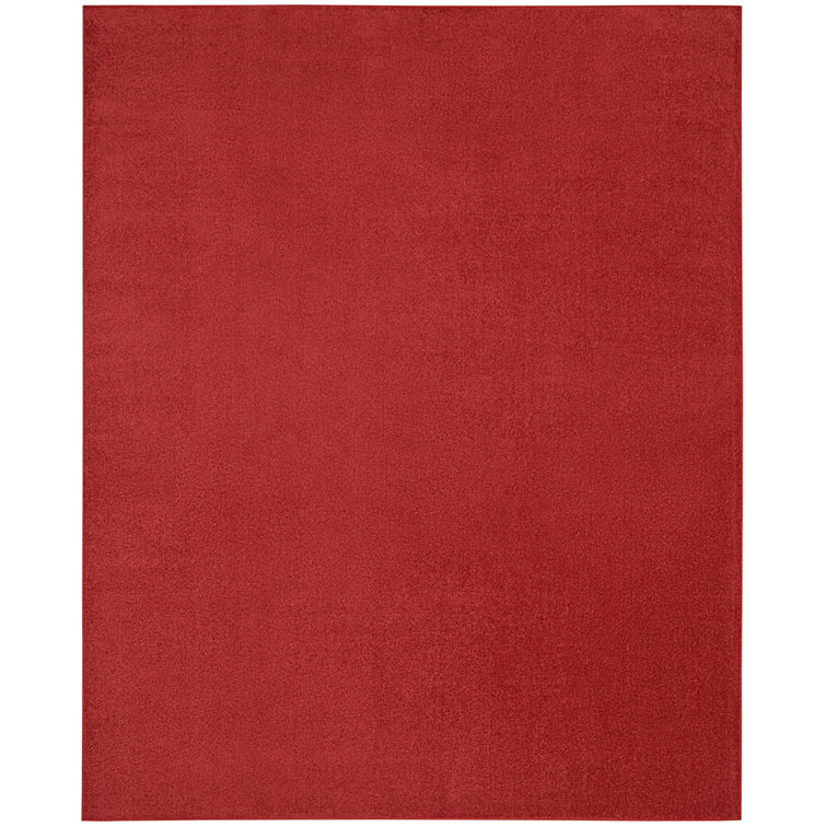 Tapis rouge intérieur / extérieur Nourison Essentials