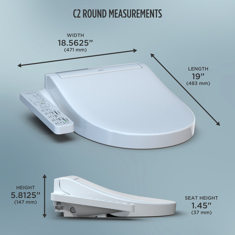 Washlet® C2 Electronic Round Bidet Seat