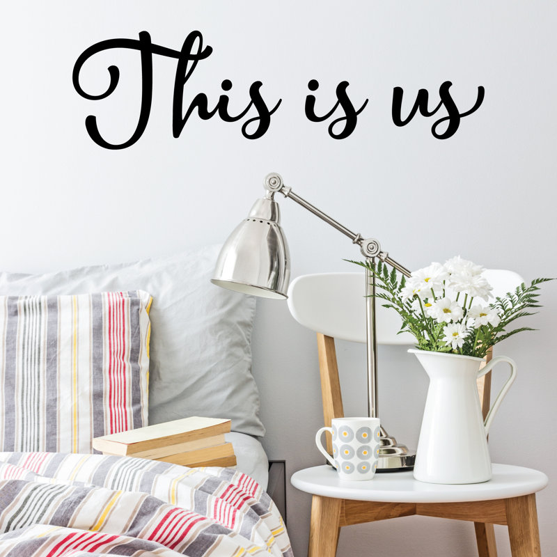 Text & Numbers Wall Decal
