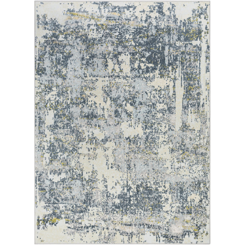 Abstract Indoor Rug, Rectangle 2' x 3'