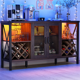 The olde Oak Set of Two Wall Mounted Bar Pine Handcrafted Drinks Rack Home  Bar See Stevens Review 