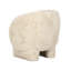 Natural Vegan Shearling Accent Chair-675092096