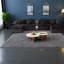 Oversized Sectionals with Storage, Black Boucle Modern Living Room Sofa-1415555862