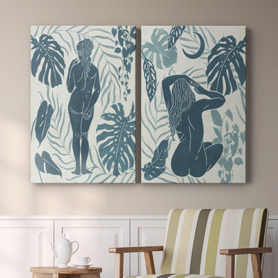 Moon Gazer III-Premium Gallery Wrapped Canvas -Ready to Hang
