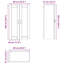 Vidaxl Kitchen Wall Cabinet With Shelf Concrete Grey 80 X 31 X 100 Cm-121217740-121217731