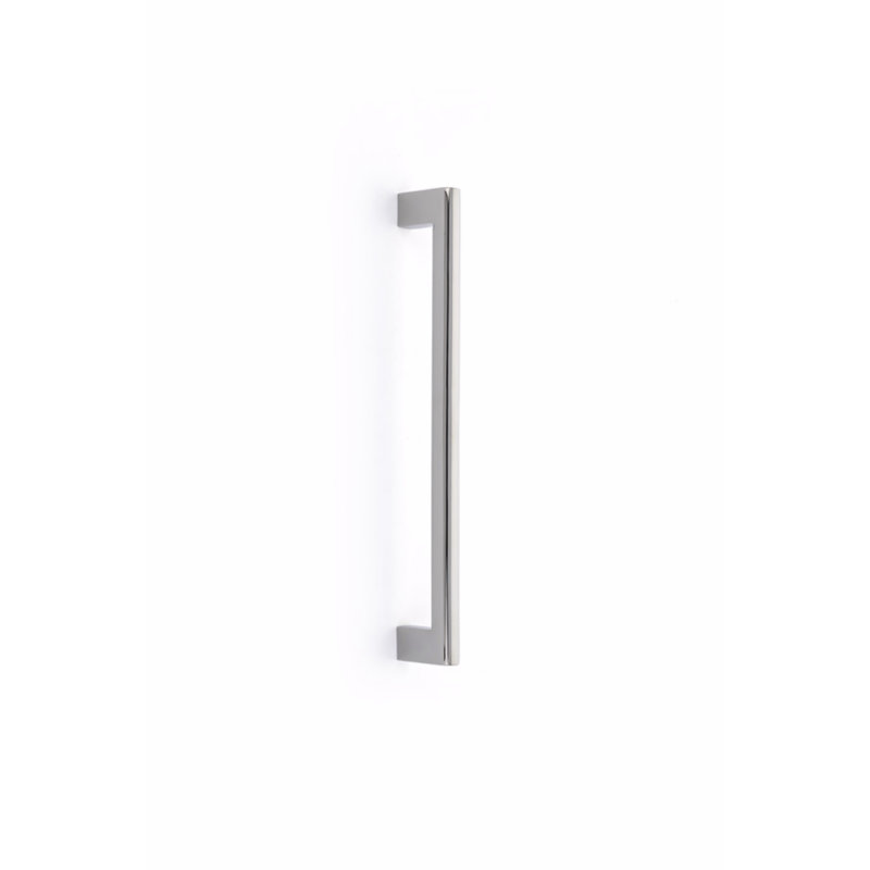 Emtek Trail Appliance Pull 12" Center-to-Center (-1P-13in. L), Polished Nickel, 12" Center to Center