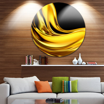 " Yellow Gold Texture Pattern "