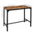 Grimmett Bar Height Dining Table, Metal Base Dining Table, Bar Table, Pub Table, Narrow Rectangular Bar Table