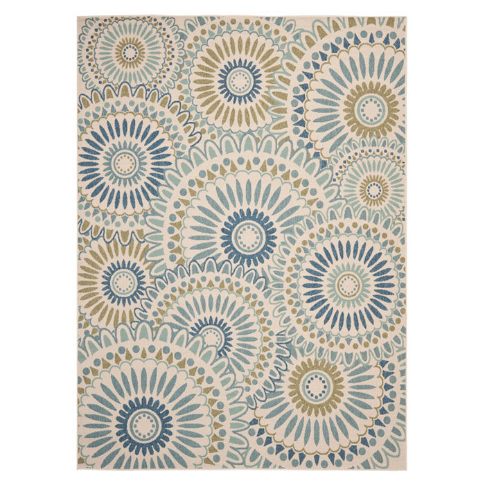 Tapis d'intérieur / extérieur Attah Performance, Rectangle 6 pi 7 po x 9 pi 6 po