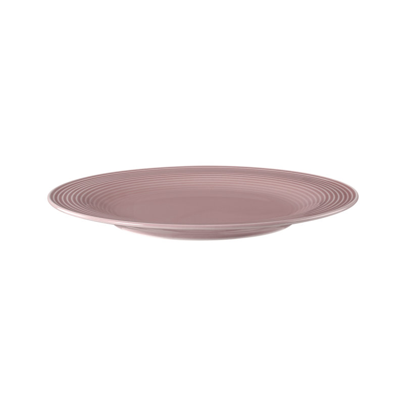 23cm Porcelain Bread And Butter Plate, Pink