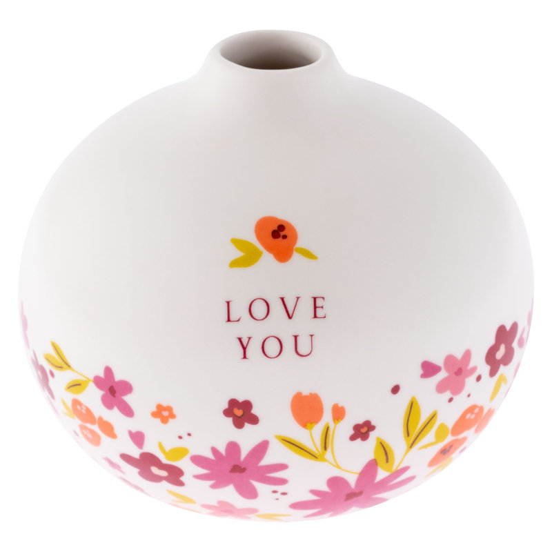 SMALL BUD VASE  LOVE YOU (S22)