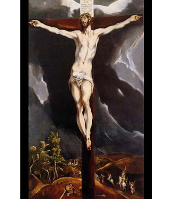 " Christ On The Cross " by El Greco