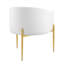 Fauteuil d'appoint performance en velours capitonné Savour-1523517719