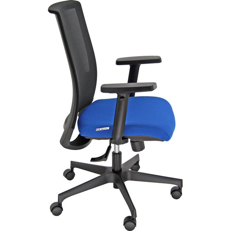 Braeburn Office Chair, Black, Blue