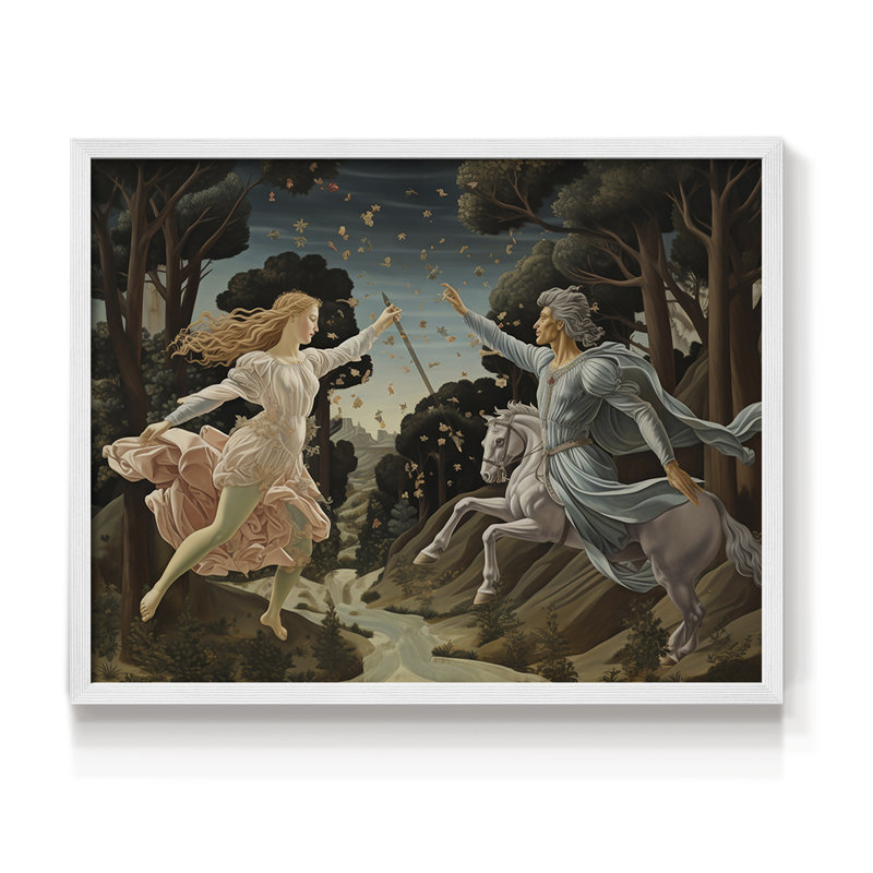 Angels From Above-XC -Framed Print - Restickable, 22" H x 28" W, White