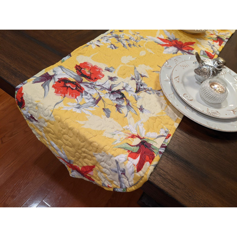 Painesville Floral Table Runner, 54" x 13"