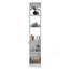 Armoire de rangement en lin avec une porte Parks, une grande armoire de salle de bain avec 6 tablettes, pour salle de bain, salon, cuisine-613264050