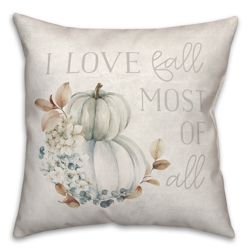  Housse et insert de coussin décoratif Love Love, H 20 po x l 20 po