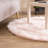Diller Soft Pink Faux Sheepskin Fur Machine Washable Shag Fluffy Area Rug-679421118