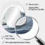 Ocean Wave Mouvement III - Grand miroir mural ovale sur métal-285672771