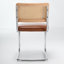 Chaises de salle à manger RetroWeave recouvertes de cuir PU avec pattes en métal-135411783