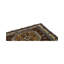Hand-Knotted High-Quality Orange and Green Area Rug
