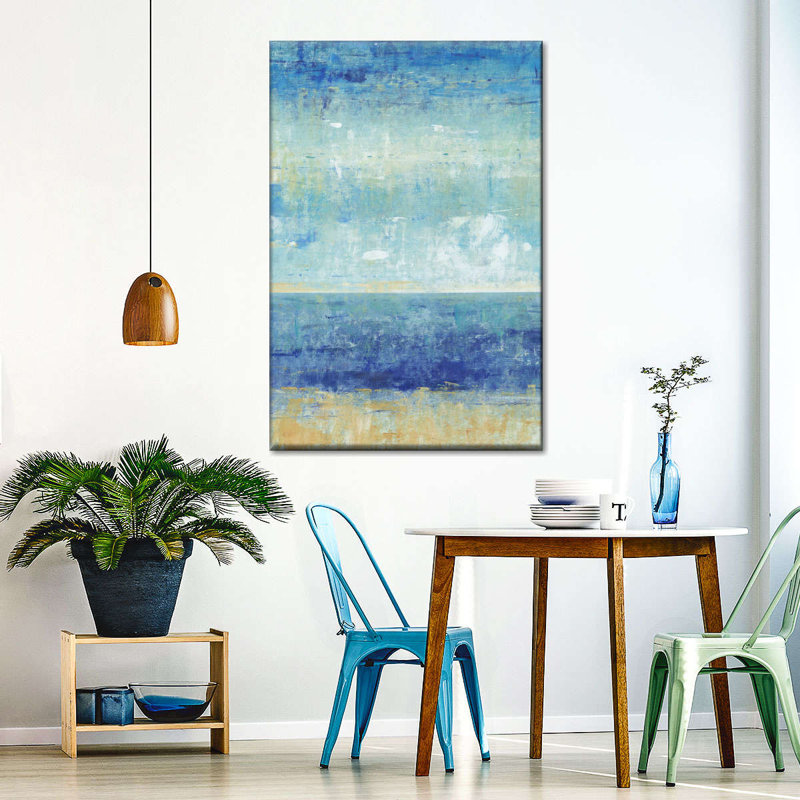 «Beach Horizon II» sur toile, H 45 po x l 30 po x P 1,25 po