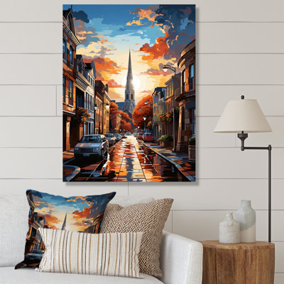 Latoyla City Charleston Popart IV sur toile