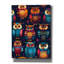 Art mural sur toile Epic Graffiti «Color Pattern Small Owl» par Momart-106172936