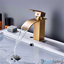 Robinet pour salle de bain à poignée simple en laiton antique BathSelect