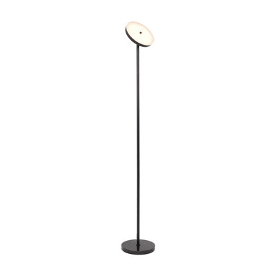 185.5cm Gloss Torchiere Floor Lamp