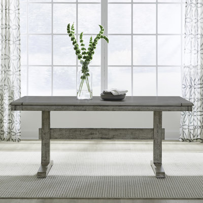 Merkle Trestle Dining Table Set
