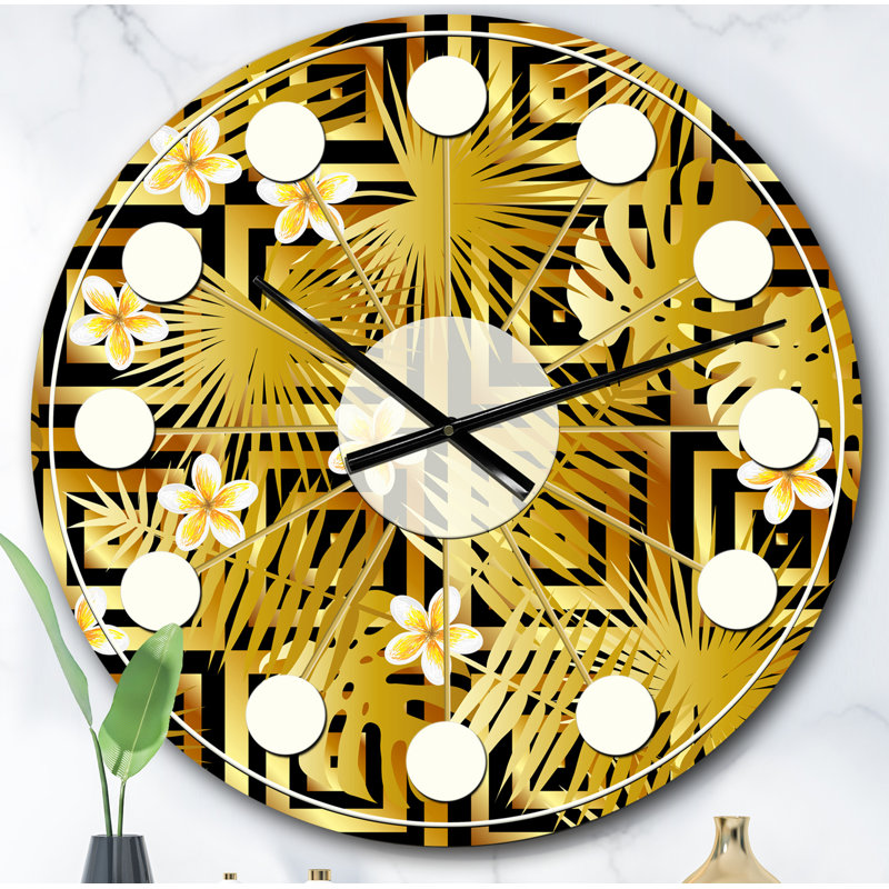 Horloge murale moderne Mid-Century, Surdimensionné