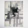Doucette Abstract Cream/Black/Grey Area Rug