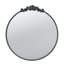 Miroir rond classique avec cadre d'inspiration baroque-119734969