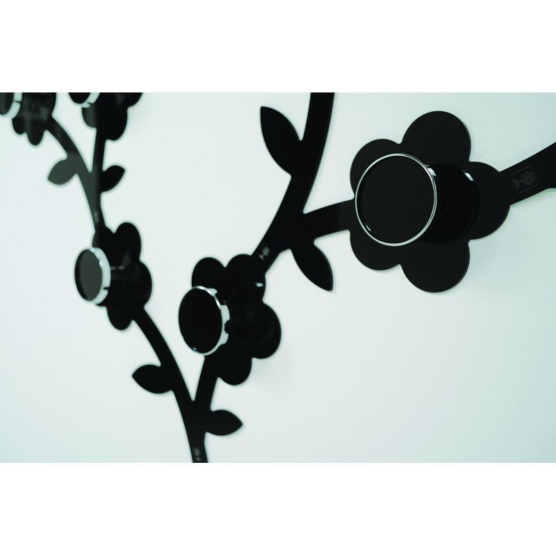 Plastic Wall Wall Hook, Black