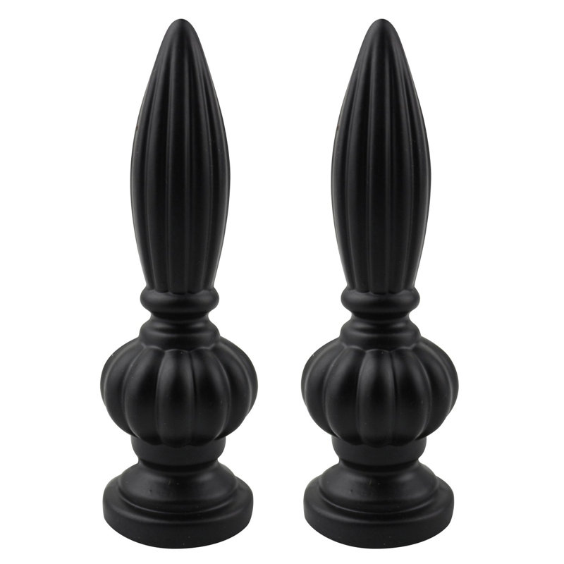Faîteau de lampe Virgie, Noir mat