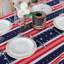 Nappe American Striped Rectangle, nappe à motif écossais patriotique en polyester, protecteur de table pour le 4 juillet, fête des Indépendants, 60 x 84 po-1026957772
