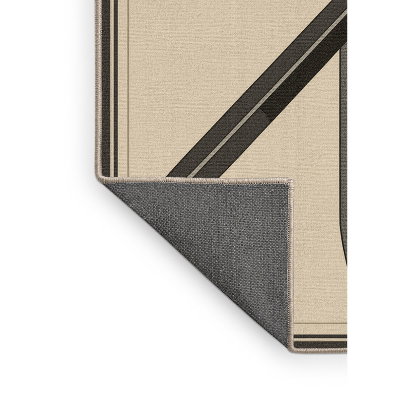 Tapis moelleux moelleux traditionnel beige Duran, 4 x 2