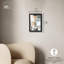 Shaped Silence II - Ira Colmeva Shadowbox Print Boho Wall Decor par Art Remedy, cadre noir, 10 x 15-282995708-282995650