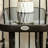 Outdoor Glider With Table - Beige Metal Frame. Breathable Mesh For Backyard, Porch, Garden. Double Gliding Enjoyment. 363 Lbs. Weight Capacity Per Seat. 59.29"w X 31.04"d 40"h Frame Bench Coffee