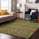 Premium Machine Washable Cerrito AMF572 Green Rug