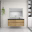 Ensemble de meuble-lavabo simple 60 po Smajo-42009664